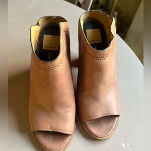 Dolce Vita NOA peep tole heeled bootie. Worn maybe 2-3 times. Great condition